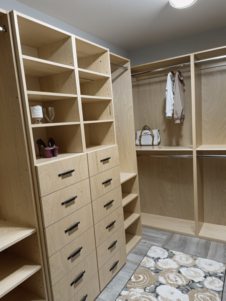 Maple Custom Closet